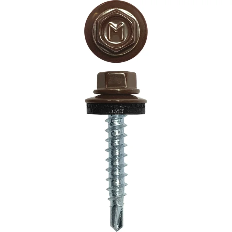 ΠΡΠΎΠ²Π΅Π»ΡΠ½ΡΠΉ ΡΠ°ΠΌΠΎΡΠ΅Π· Daxmer 4,8x29 RAL 8017, ΡΠ²Π΅ΡΠ»ΠΎ β1, 250 ΡΡ. 00000305628