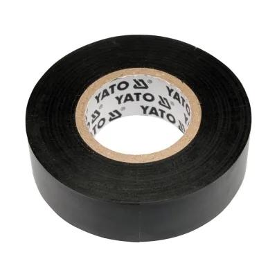 Изолента ПВХ YATO 19 мм, 20 м, черная YT-8165