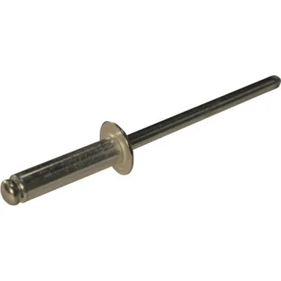 Тяговая заклепка ЦКИ Ал-Mg3.5/Ст плоская, 4.0x25 REX 100 шт. 75980