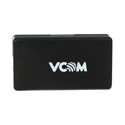 Соединительный бокс для витой пары VCOM UTP, категория 5e, 6 T568A/B, IDC: krone, черный NM211