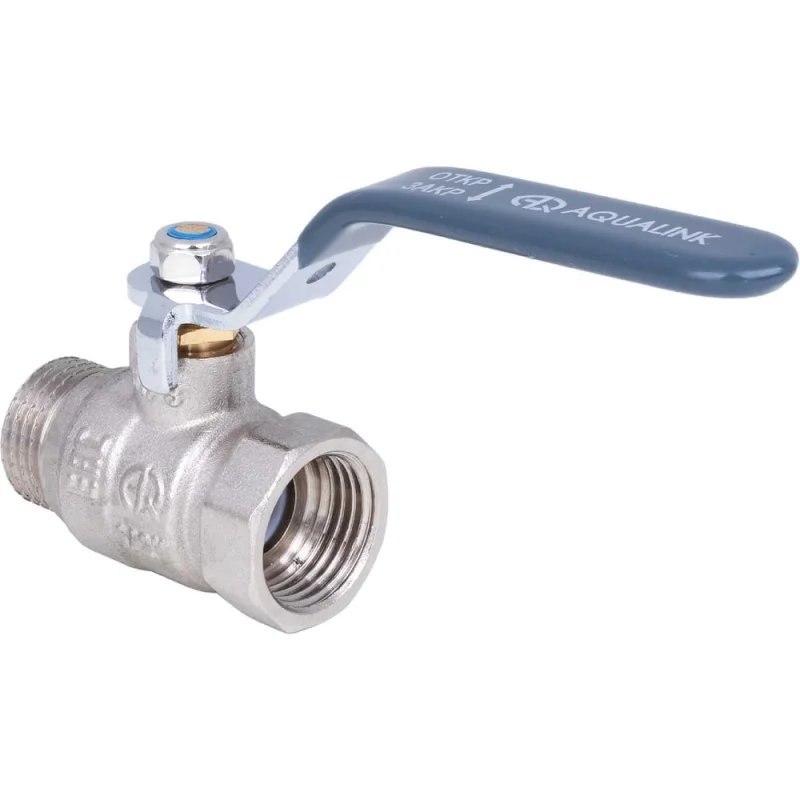 Шаровой кран AQUALINK вн-нар 1/2 ручка 01149