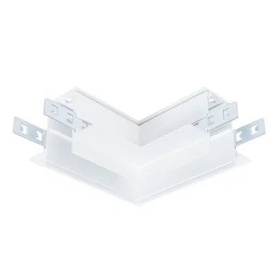 Коннектор для магнитного шинопровода L-образный Arte Lamp Linea белый (A480733)