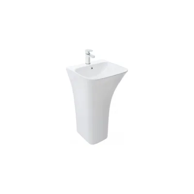 Раковина напольная Weltwasser WW LEERBACH 4543 GL-WT 450x435x835 мм 10000005492