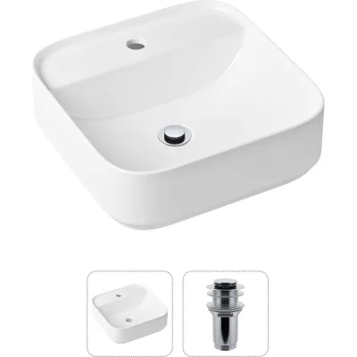Накладная раковина для ванной Lavinia Boho Bathroom Sink Slim в комплекте 2 в 1 21520838