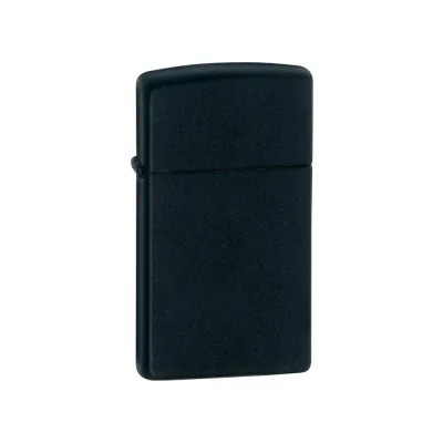 Зажигалка Zippo Slim Black Matte 1618