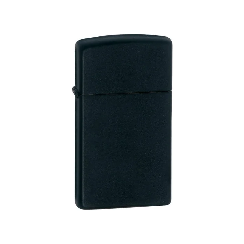 Зажигалка Zippo Slim Black Matte 1618