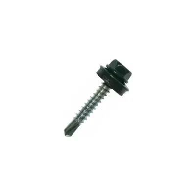 Кровельный саморез Стройметиз 4,8х28 зеленый мох RAL 6005 уп. 300 шт. 2130016