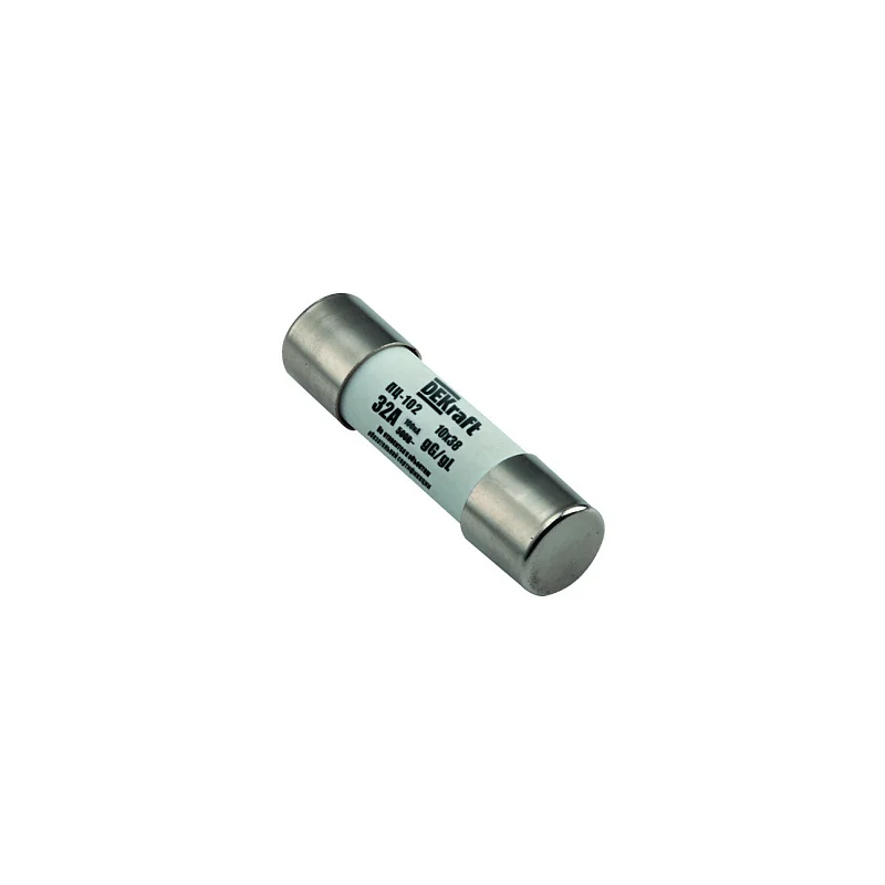 Вставка плавкая цилиндрическая Dekraft ПЦ-102 10х38 мм 500-600 В (21364DEK)