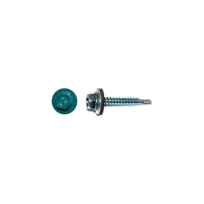 Кровельный саморез Kenner 4,8x51, RAL5021 синяя вода, 2000 шт. ск515021