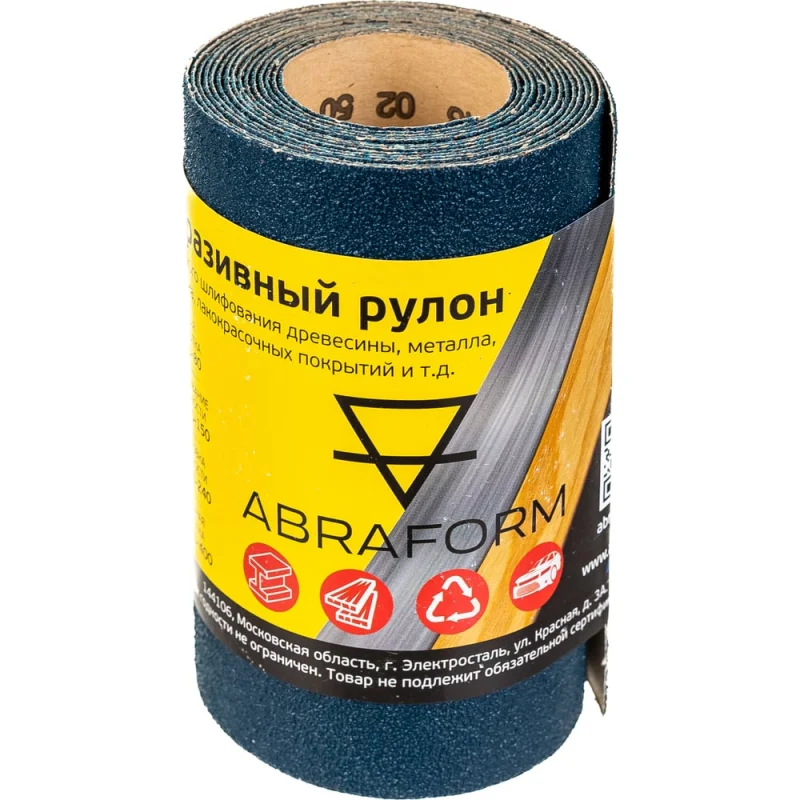Π ΡΠ»ΠΎΠ½ Π°Π±ΡΠ°Π·ΠΈΠ²Π½ΡΠΉ ΠΠ£Π (115Ρ
2500 ΠΌΠΌ; P60) ABRAFORM afr115-2500-060