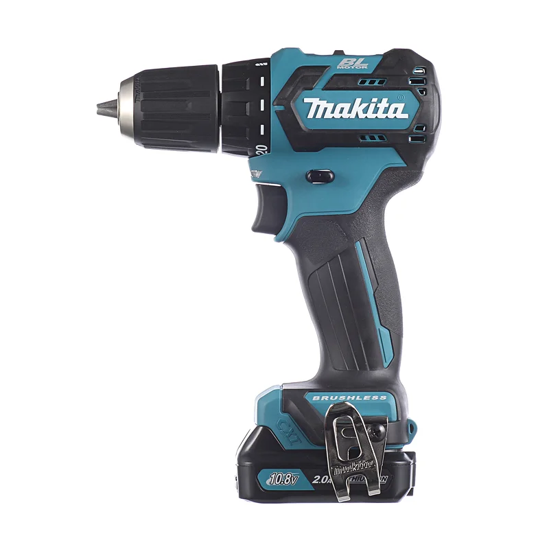 Дрель-шуруповерт аккумуляторная бесщеточная Makita CXT DF332DWAE 10,8 В 2 Ач Li-Ion 2 АКБ и ЗУ