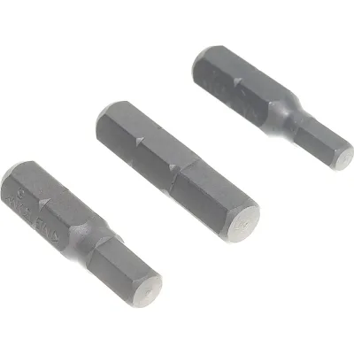 Набор вставок (бит) 1/4", HEX, 4, 5, 6мм, 3шт KING TONY 1003MQ