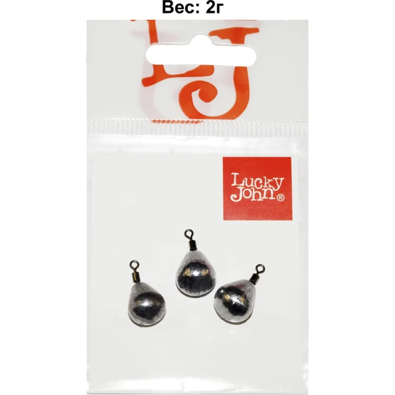Груза LUCKY JOHN JIG RIG 02.0г, 3шт LJJR-0020