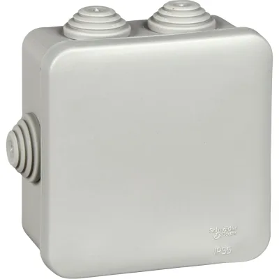 Распределительная коробка открытой установки Systeme Electric 85x85x40 DIY SE IMT350921