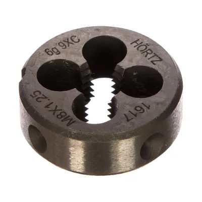 Плашка М 8 х1.25 9ХС HORTZ 204001