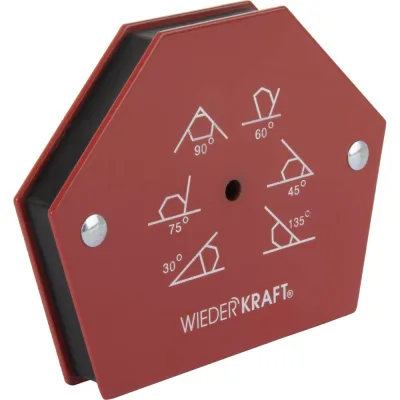 Магнит сварочный 30, 45, 60, 70, 90, 135 градусов, 50Lbs WIEDERKRAFT WDK-65950