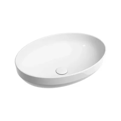 Умывальник-чаша накладная Ceramicanova Element овальная, 502х363х145 мм CN6056