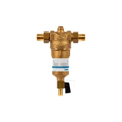 Фильтр прямой промывки BWT Protector mini H/R 3/4" со сменным элементом для горячей воды 810507