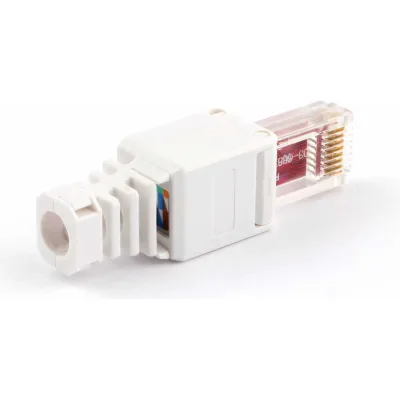 Быстрозажимной штекер Cablexpert RJ-45 8P8C ручной, категория 5e и 6 LK-8P8C