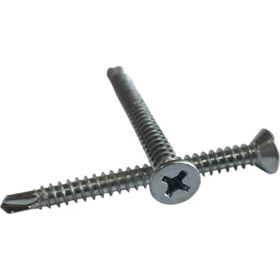 Саморез ZAMETAL 6,3х25 со сверлом и потайной головкой, DIN 7504Р, оц., 250 шт ZA082501