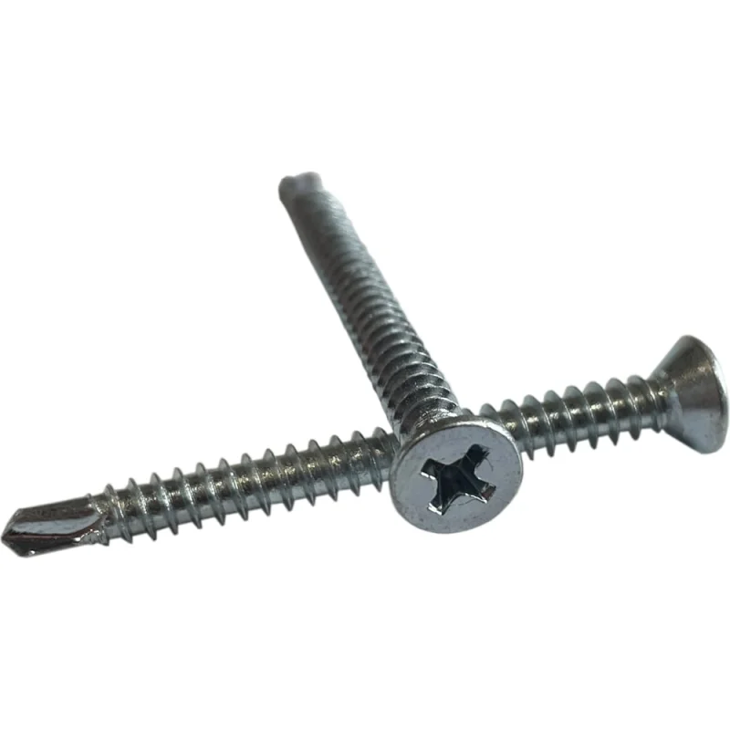 Саморез ZAMETAL 6,3х25 со сверлом и потайной головкой, DIN 7504Р, оц., 250 шт ZA082501