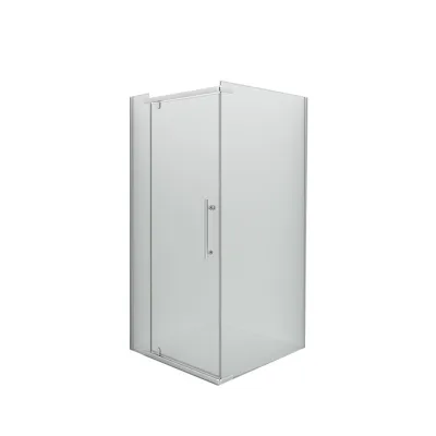 Душевой уголок Erlit Comfort хром 90х90х200 см квадрат стекло прозрачное 6 мм (ER10109H-C1)
