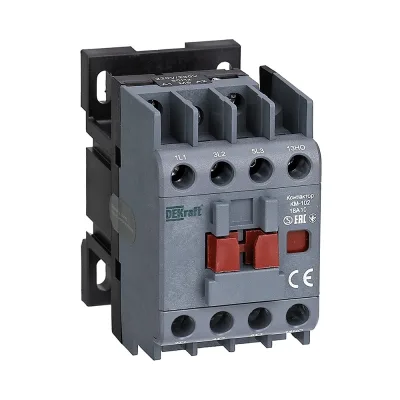 Контактор модульный Dekraft КМ-102 230 В 18 А тип AC 1НО (22003DEK)