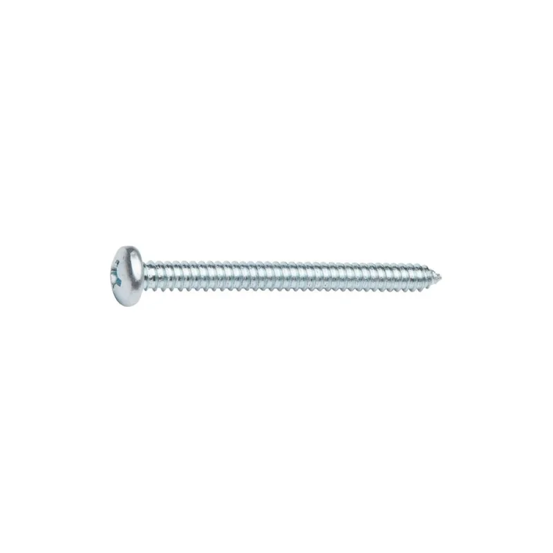 Шуруп STARFIX 4.2x16 мм, полусферическая головка, белый цинк, острый, DIN 7981, 100 шт. в зип-локе SMZ1-37276-100