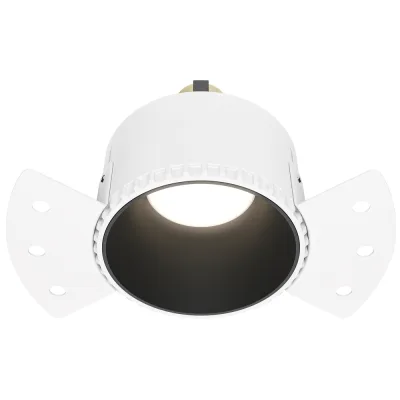Светильник встраиваемый GU10 черный 20 Вт IP20 Maytoni Share (DL051-01-GU10-RD-WB)