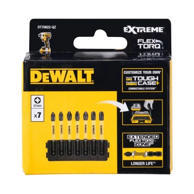 Бита DEWALT PZ1,2,3, 57 мм, шестигранный (HEX) DT70822-QZ