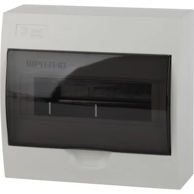 Навесной бокс ЭРА SIMPLE ЩРН-П-10 модулей, пластик IP41 Б0041524