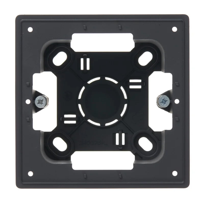 Коробка монтажная Simon 24 Harmonie одноместная накладная графит (2400751-038)
