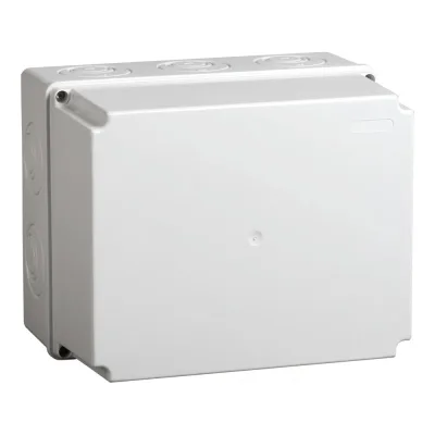 Распаечная коробка IEK КМ41274 для о/п 240х195х165 мм IP55 RAL7035 UKO10-240-195-165-K41-55