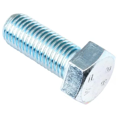 Болт Стройбат DIN 933 М20x60 белый цинк 8 шт 272691
