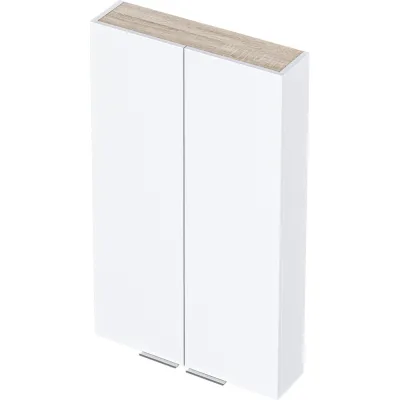 Шкаф-пенал в ванную 1Marka Gaula 60П 2д. White У92521