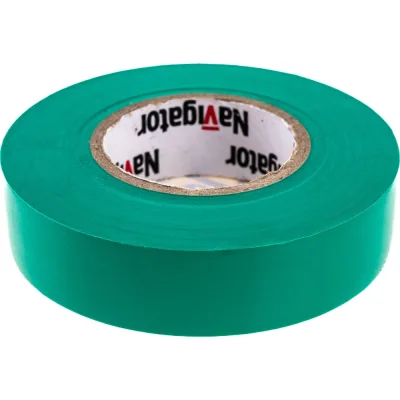 Изолента ПВХ Navigator 19х20м зел. NIT-A19-20/G 71113