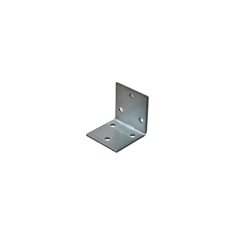 Крепежный равносторонний уголок STARFIX KUR 40x40x40 мм, белый цинк SMP-25836-1