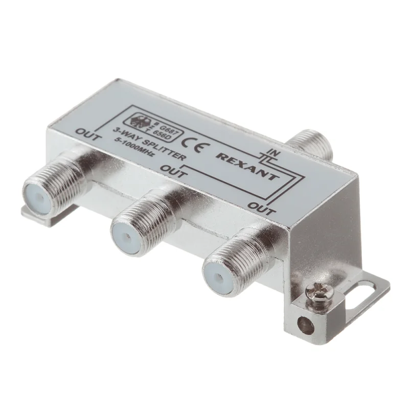 ТВ делитель Rexant 3 F-выхода (05-6002)