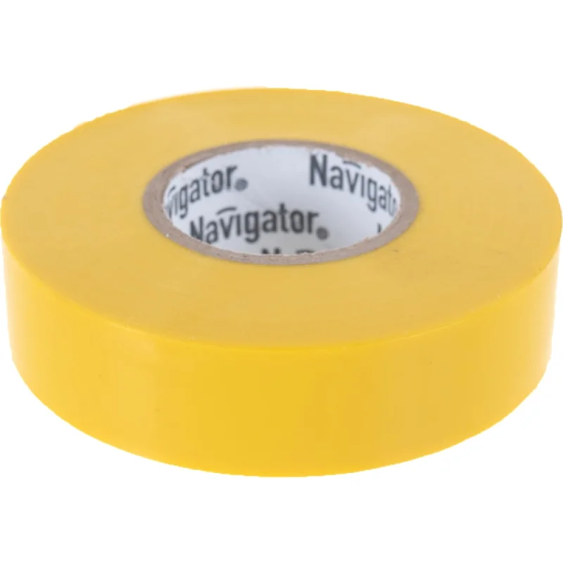 Изолента ПВХ Navigator 19х20м жел. NIT-A19-20/Y 71112