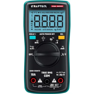 Цифровой мультиметр KRAFTOOL KM-600 59854