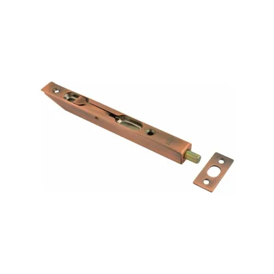 Шпингалет торцевой/ригель НОРА-М 6 1/2" старая медь 5986