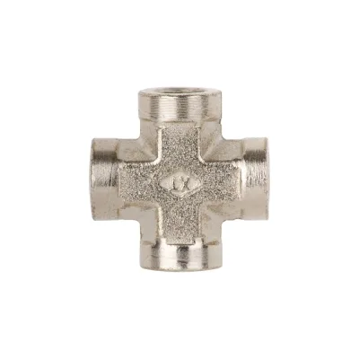 Соединение крестовое с внутренней резьбой 1/4" INTERTOOL PT-1864