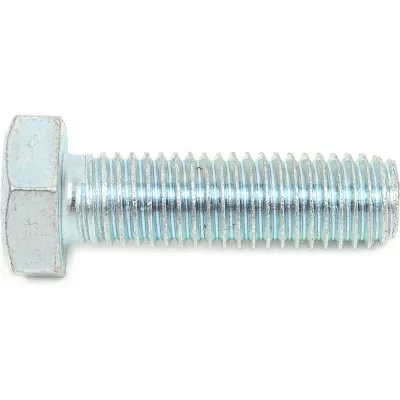 Болт МЕТАЛЛСЕРВИС М12x40, DIN 933, с полной резьбой, цинк, 10 шт. 1239018