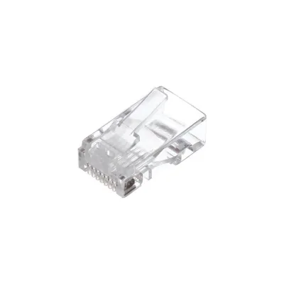Коннектор VCOM RJ-45, 8P8C, для UTP кабеля, 6 категория, упаковка 100 штук NM006-1/100