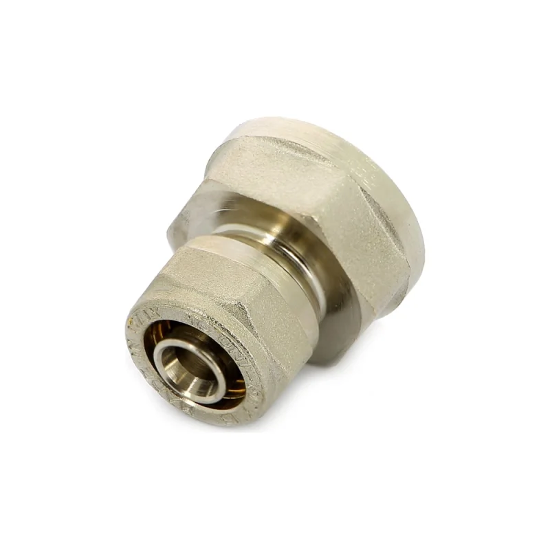 Обжимная муфта - В 20х3/4 никелированная Uni-Fitt 661N7300