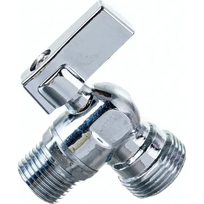 Кран шар. угловой для подкл. с/т приборов Valtec 1/2"х3/4", VT.392.N.05