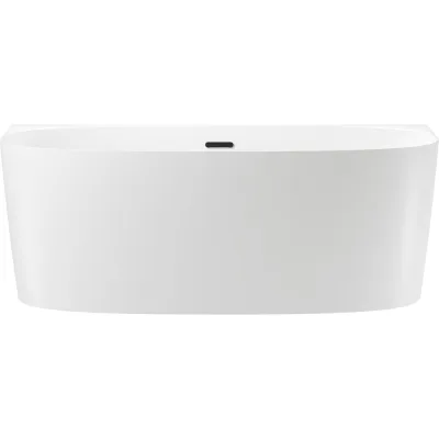Пристенная акриловая ванна Wellsee Belle Spa 2.0 160x75 см в наборе 4 в 1 235801003