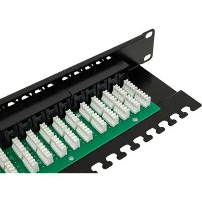 Телефонная патч-панель 19 , 50 портов RJ-45, категория 3, 1U, TWT-PP50TEL45