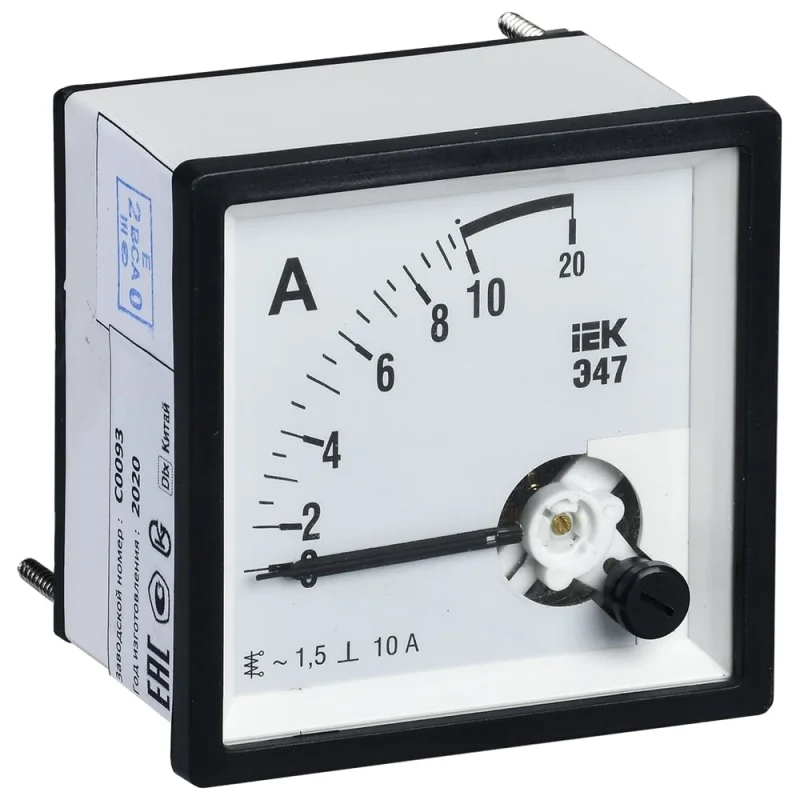 ΠΠΌΠΏΠ΅ΡΠΌΠ΅ΡΡ IEK Π47 IPA10-6-0010-E