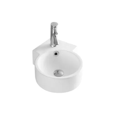 Подвесной умывальник Ceramicanova Element угловой, 310х430х125 мм CN5019